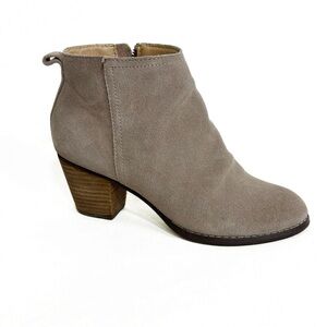 Lands' End Taupe Ankle Boots